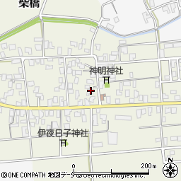 新潟県胎内市柴橋54周辺の地図
