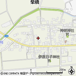 新潟県胎内市柴橋218周辺の地図