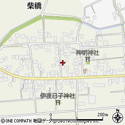 新潟県胎内市柴橋188周辺の地図