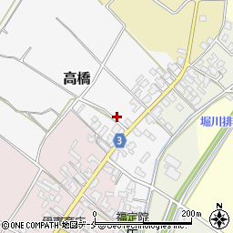 新潟県胎内市高橋282周辺の地図
