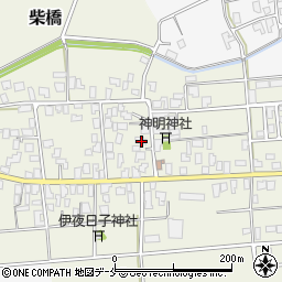 新潟県胎内市柴橋178周辺の地図