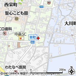 関沢屋　ハウス周辺の地図