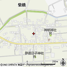 新潟県胎内市柴橋209周辺の地図