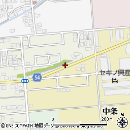 新潟県胎内市柴橋32-2周辺の地図