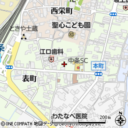 新潟県胎内市表町2周辺の地図