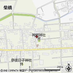 新潟県胎内市柴橋172周辺の地図