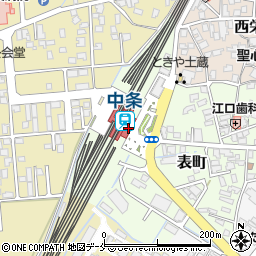 新潟県胎内市表町7-22周辺の地図
