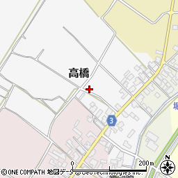 新潟県胎内市高橋286周辺の地図