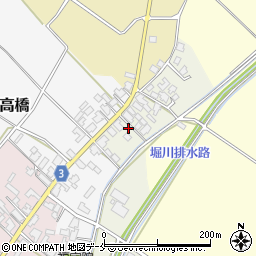 新潟県胎内市堀口285周辺の地図