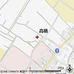 新潟県胎内市高橋303周辺の地図