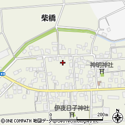 新潟県胎内市柴橋202周辺の地図