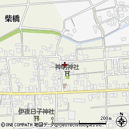 新潟県胎内市柴橋173周辺の地図