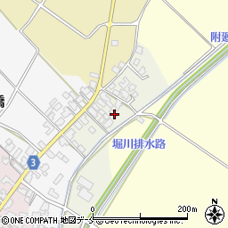 新潟県胎内市堀口287-1周辺の地図