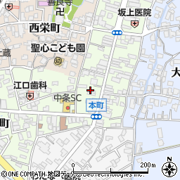 こだま周辺の地図