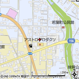 山形県南陽市二色根108周辺の地図