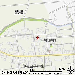 新潟県胎内市柴橋176-12周辺の地図