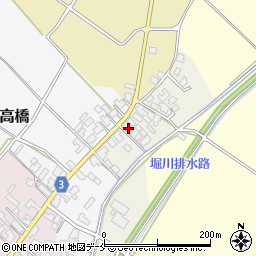 新潟県胎内市堀口286周辺の地図