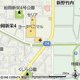 コインランドリーサンキュー柴田店周辺の地図