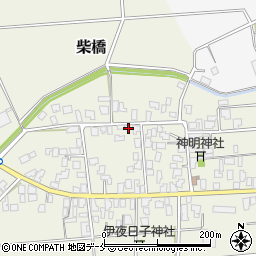 新潟県胎内市柴橋193周辺の地図