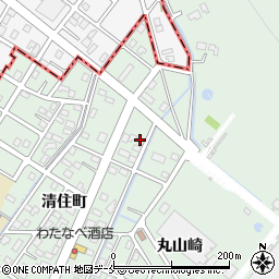 宮城県柴田郡柴田町船岡清住町35-6周辺の地図