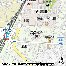 新潟県胎内市表町3周辺の地図