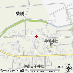 新潟県胎内市柴橋191周辺の地図