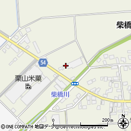 新潟県胎内市柴橋393周辺の地図
