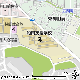 宮城県立船岡支援学校周辺の地図