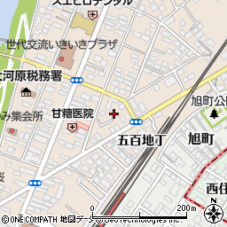 宮城県柴田郡大河原町大谷末広136-4周辺の地図