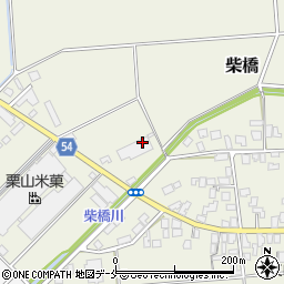 新潟県胎内市柴橋384周辺の地図