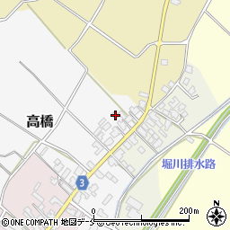 新潟県胎内市高橋294周辺の地図