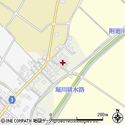 新潟県胎内市堀口290周辺の地図