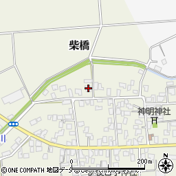 新潟県胎内市柴橋251周辺の地図