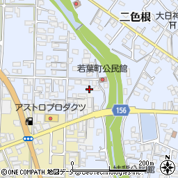 山形県南陽市二色根2824-7周辺の地図