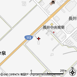 山形県長井市今泉2869周辺の地図