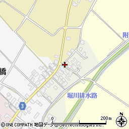 新潟県胎内市堀口264周辺の地図