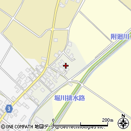 新潟県胎内市堀口287周辺の地図