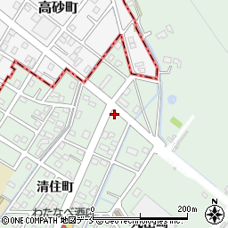 宮城県柴田郡柴田町船岡清住町35-9周辺の地図