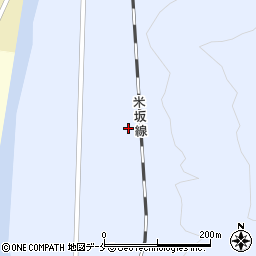 山形県西置賜郡小国町朝篠337周辺の地図