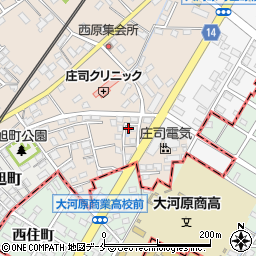 宮城県柴田郡大河原町大谷戸ノ内前39-19周辺の地図