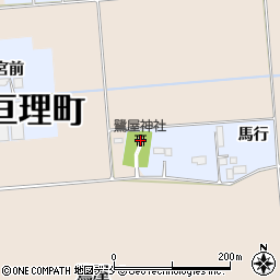 鷺屋神社周辺の地図