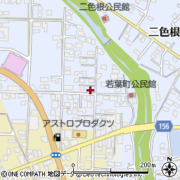 山形県南陽市二色根101周辺の地図