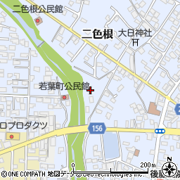 山形県南陽市二色根73周辺の地図