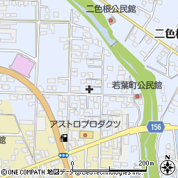 山形県南陽市二色根100周辺の地図