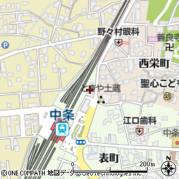 新潟県胎内市表町7-8周辺の地図