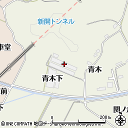 宮城県柴田郡大河原町金ケ瀬青木68周辺の地図