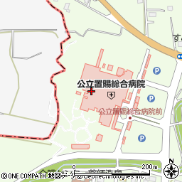 公立置賜総合病院周辺の地図