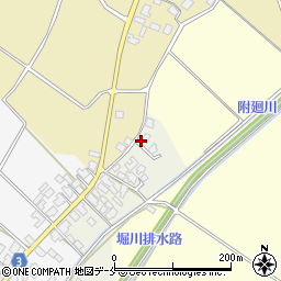 新潟県胎内市堀口261周辺の地図