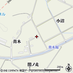 宮城県柴田郡大河原町金ケ瀬青木13周辺の地図