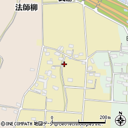 山形県南陽市長瀞133周辺の地図